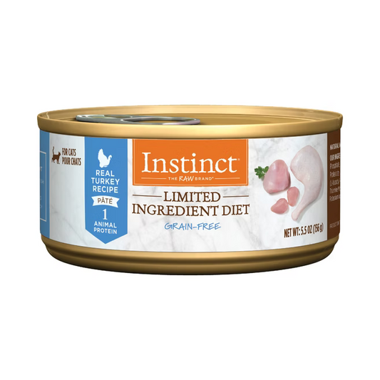 Nature’s Variety Instinct (本能) Limited Ingredient Diet 單一蛋白 火雞 貓罐頭 3 oz/5.5 oz
