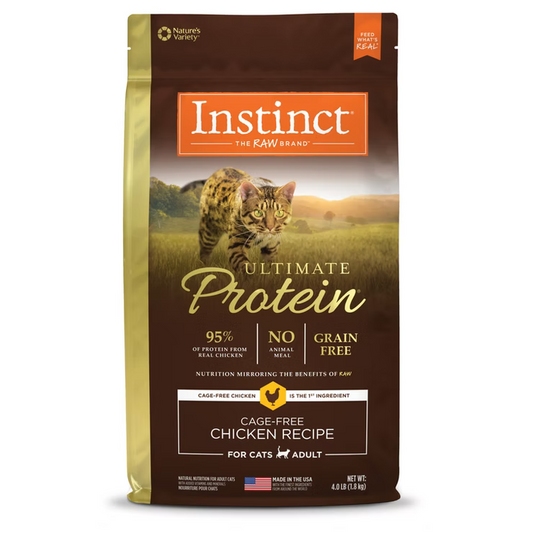 Nature’s Variety Instinct (本能) Ultimate Protein 頂級蛋白 成貓 雞肉乾糧 4 lb/ 10 lb