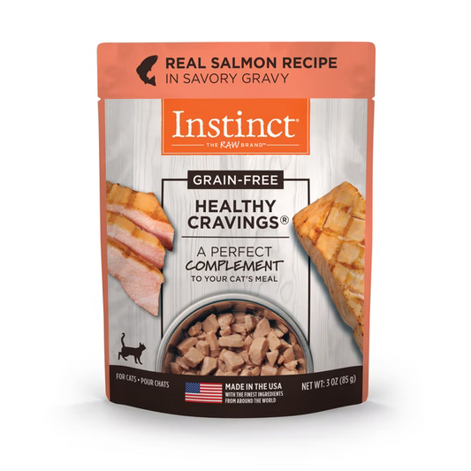 Nature’s Variety Instinct (本能) Grain-Free Healthy Cravings 健怡輕食 三文魚 成貓 鮮包濕糧 3 oz