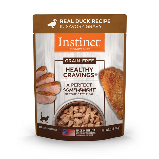 Nature’s Variety Instinct (本能) Grain-Free Healthy Cravings 健怡輕食 鴨肉 成貓 鮮包濕糧 3 oz