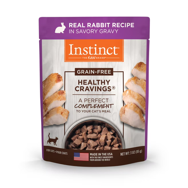Nature’s Variety Instinct (本能) Grain-Free Healthy Cravings 健怡輕食 兔肉 成貓 鮮包濕糧 3 oz