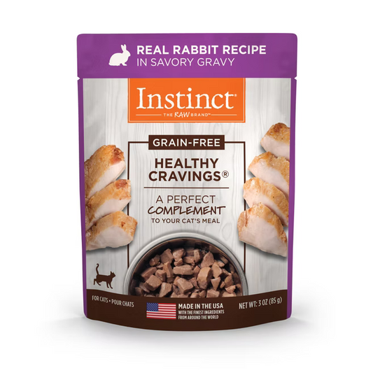 Nature’s Variety Instinct (本能) Grain-Free Healthy Cravings 健怡輕食 兔肉 成貓 鮮包濕糧 3 oz